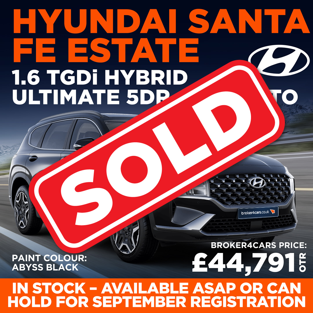 HYUNDAI SANTA FE ESTATE 1.6 TGDi Hybrid Ultimate 5dr 4WD Auto. SOLD